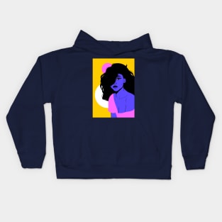 Feeling blue Kids Hoodie